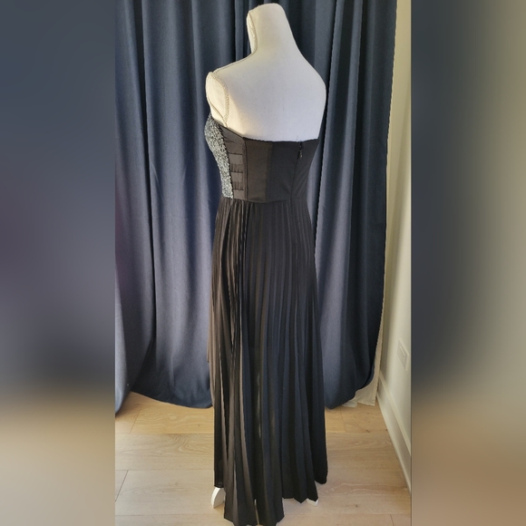 BEBE | Bustier Sequin Hi-Lo Dress - Picture 12 of 16